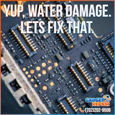 Water damage happens. We can fix phones dropped in bathtubs, puddles, pools and more. Don't throw away your water damaged phone!