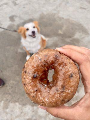 Blueberry Cake Donut.