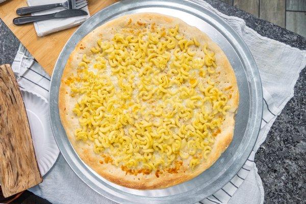 Mac and Cheese Pizza