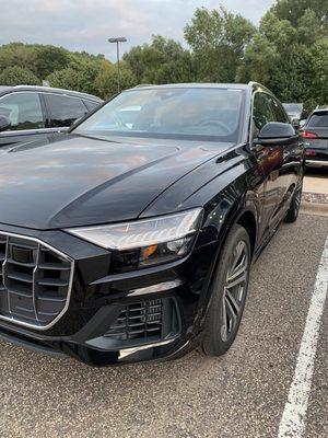 Audi Q8 Side View