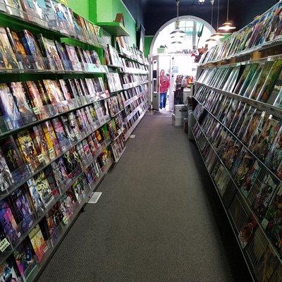 lots of graphic novels