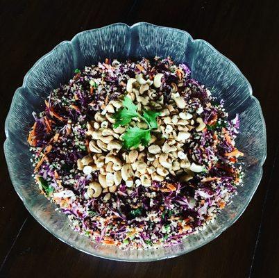 Asian style quinoa salad