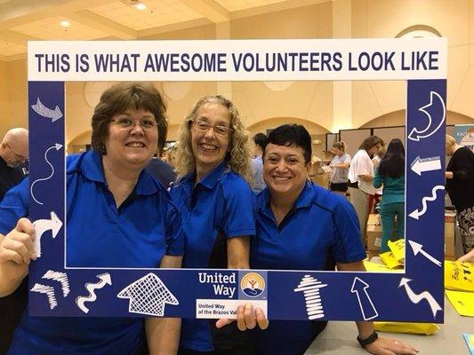 Volunteering for the United Way 2018