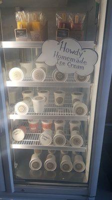 Howdy Ice Cream...$6.50 pint.