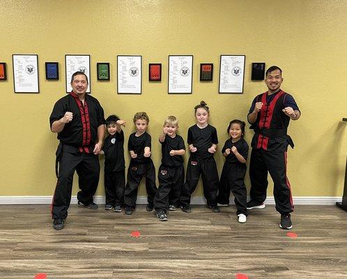 Our first kids class.