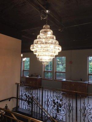 exclusive elegant crystal chandelier