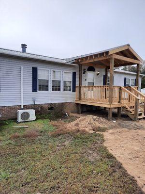 Building a screened in porch