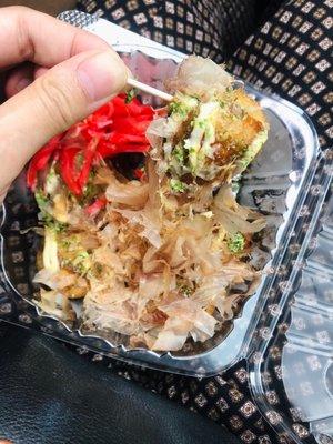 Takoyaki takeout