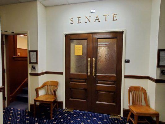 Entrance to Senate