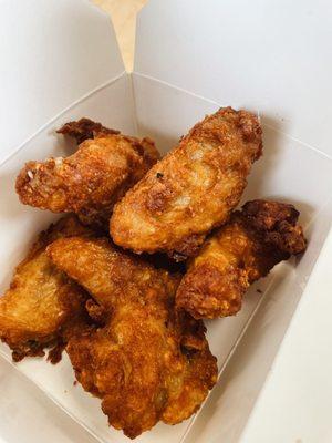 6 piece chicken wings ($8.95)