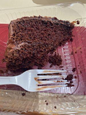 Oh, you must try the chocolate cake.