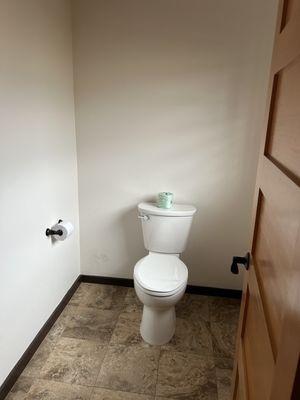 toilet room in master bedroom