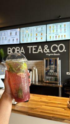 Strawberry Virgin Mojito