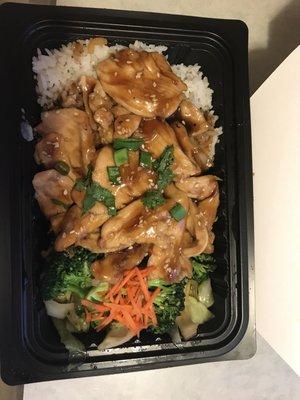 Chicken teriyaki.