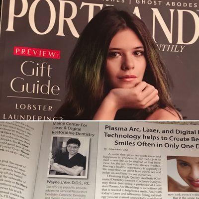 Dr Yee has been featured in Portland magazine for his laser techniques that remove cavities effortlessly without needles nor pain.