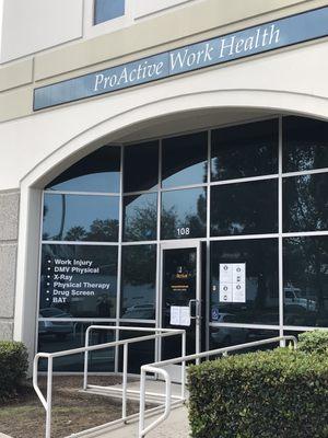 ProActive Work Health Services 1801 Excise Ave. #108 (corner of Francis and S. Haven) Ontario, CA 91761  Occupational Medicine Center