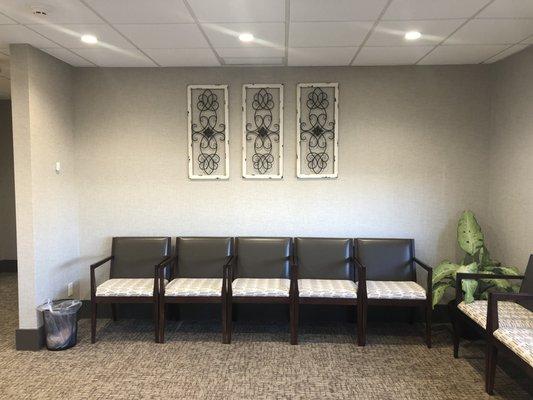 Beautiful waiting room for patients