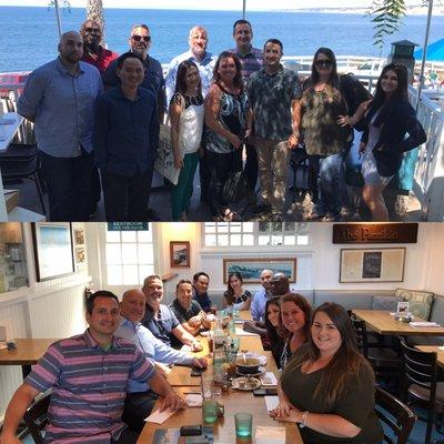 Office fun over a great game of trivia and lunch @Brockton Village La Jolla!