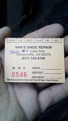 Van's Shoe Store