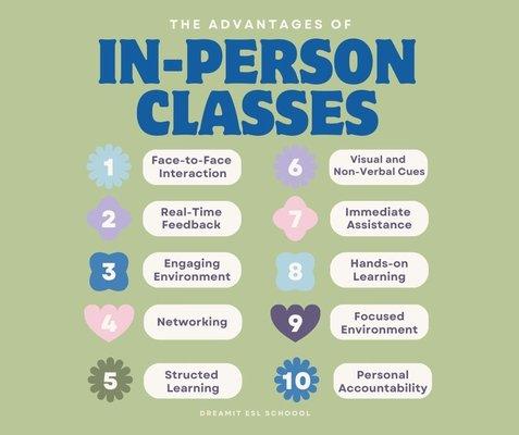 The Advantages of In-Person Classes