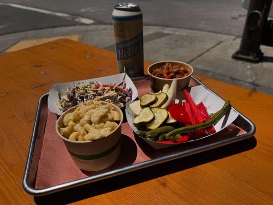 Lunch on a sunny day