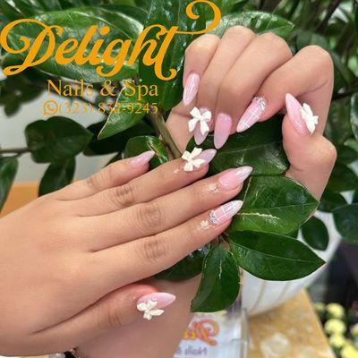 Gel x with cute designs