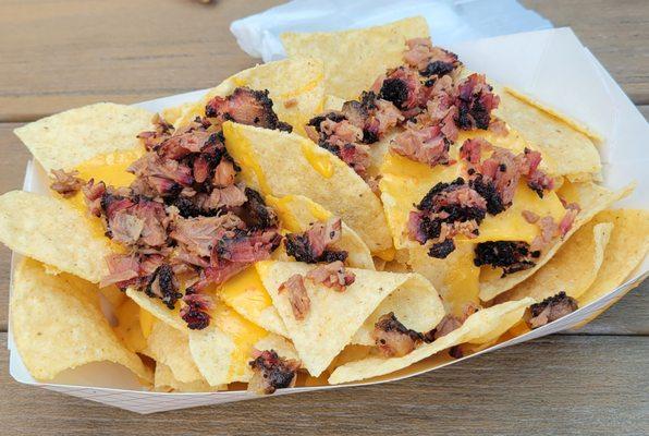 The brisket nachos are delicious!!