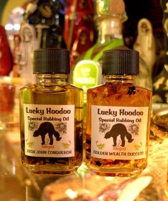 LUCKY HOODOO SPIRITUAL ROOT OILS