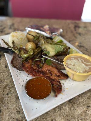 Carne Asada plate