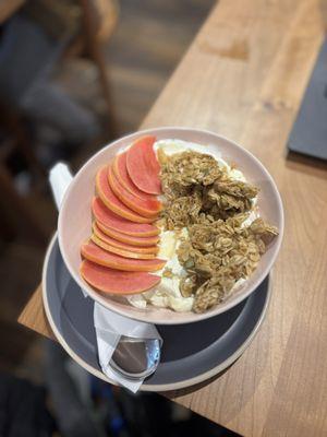 Seasonal Greek Yogurt Bowl