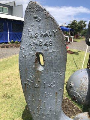 Yard art. USN