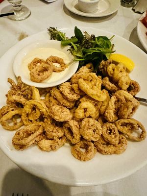 Fried calamari