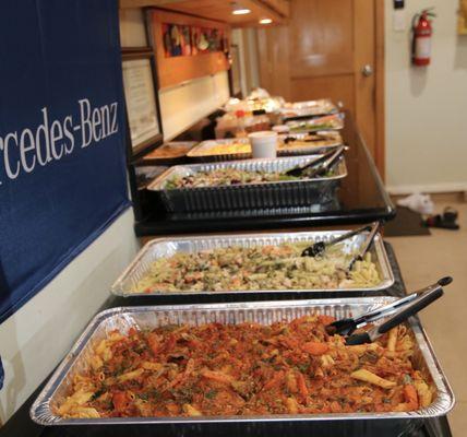 3 large trays of amazing food! Quality in every bite.