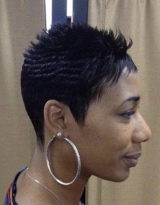 Relaxer and cut