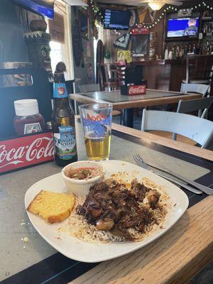 Oxtails over rice!