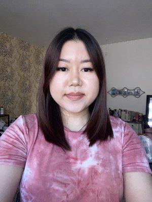 New haircut by Ngoc (color too)