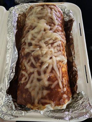 Smothered burrito