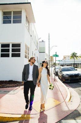 South Beach Elopement