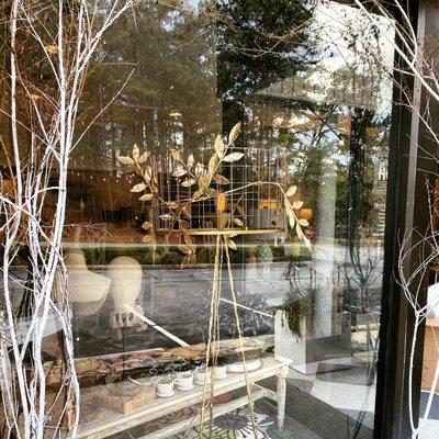 Window Display at Sarah's Home Design in Peachtree City, GA