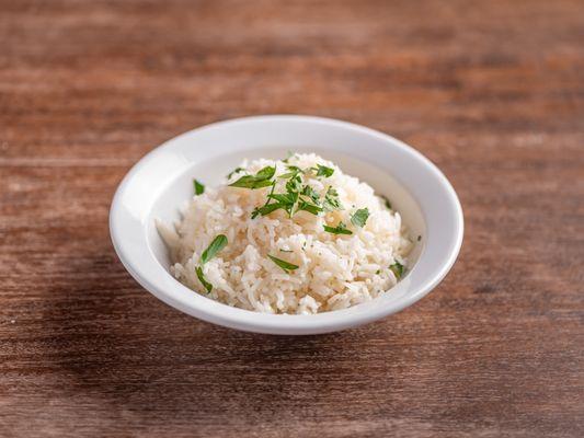 Aromatic basmati rice.