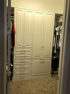 Owner suite closet