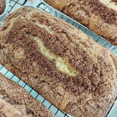 Cinnamon Swirl Bread 
Also available in Pumpkin Spice