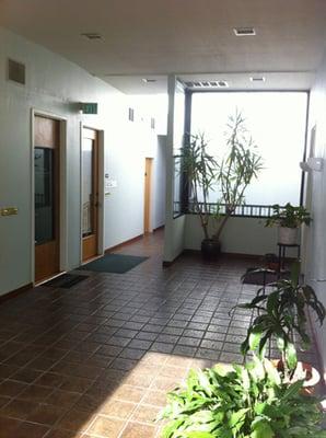 Second floor outer office lobby