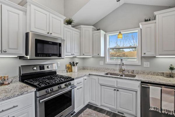 Updated and modern kitchen