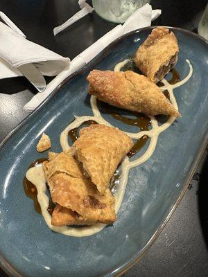 Cheesesteak egg rolls