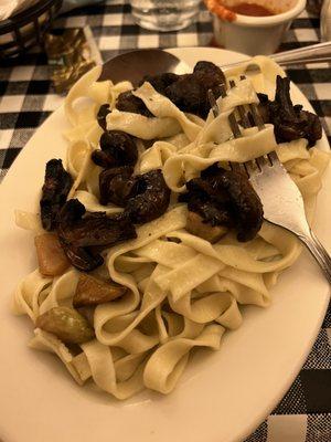 Mushroom pasta