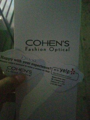 If you need help at Cohen's,  ask for Diana.  She's lovely.