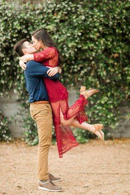 Stunning engagement shoot at Eleanor Tinsley Park!