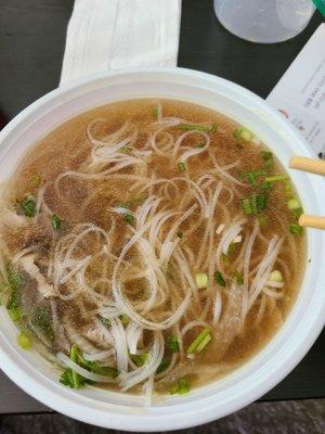 Beef pho soup