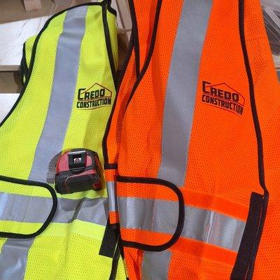 Work vest branding  #branding #customtshirt